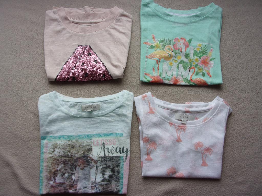 Verschillende t - shirtjes. Maat 128, Enfants & Bébés, Vêtements enfant | Taille 128, Enlèvement ou Envoi, Comme neuf, Fille, Chemise ou À manches longues