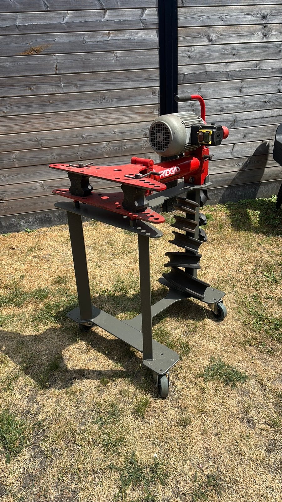 Hydraulische buizenplooier, Ophalen, Gebruikt