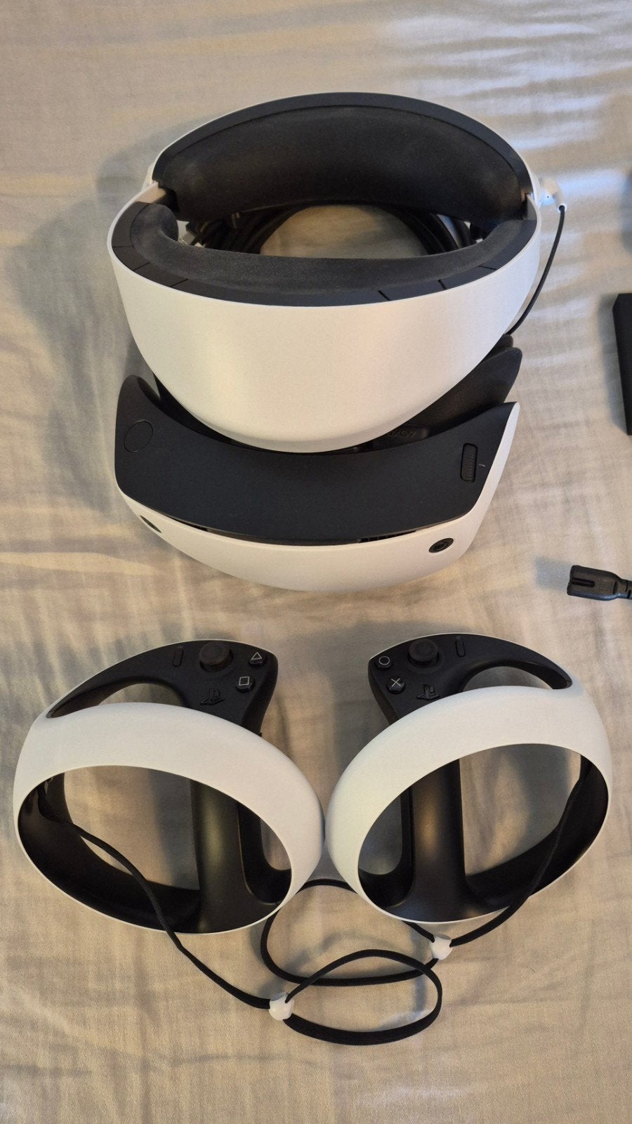 PlayStation VR2 - headset en controllers, Consoles de jeu & Jeux vidéo, Enlèvement ou Envoi, Comme neuf, Lunettes VR, Sony PlayStation