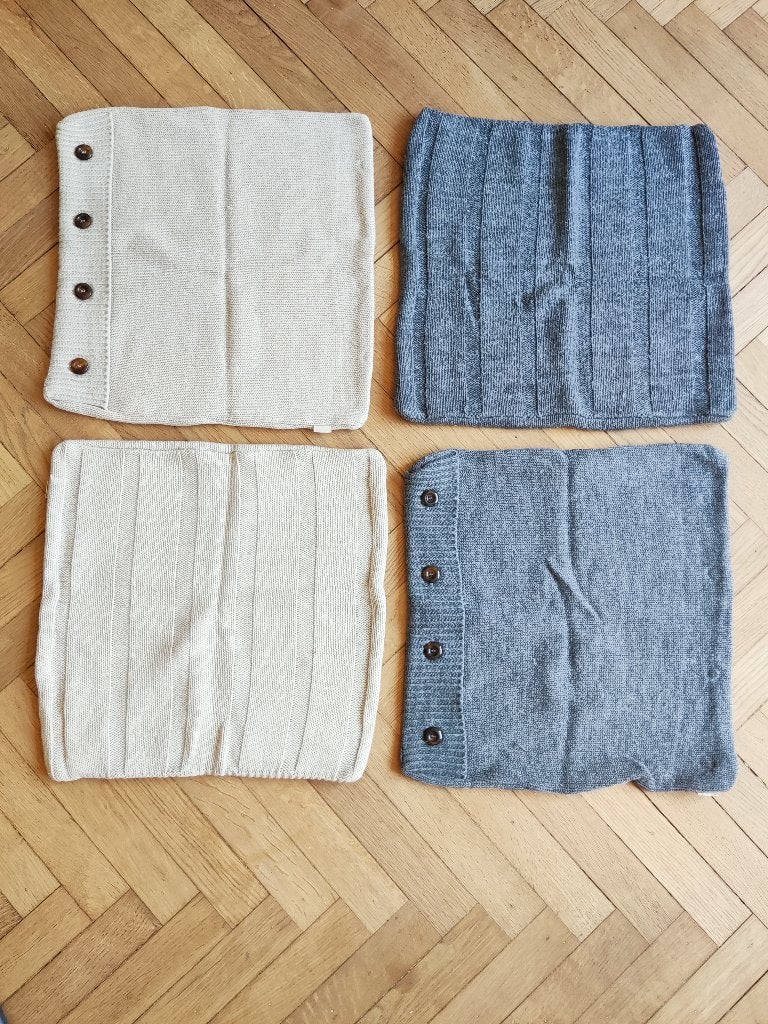 Housses de coussins, Autres couleurs, Carré, Enlèvement, Utilisé