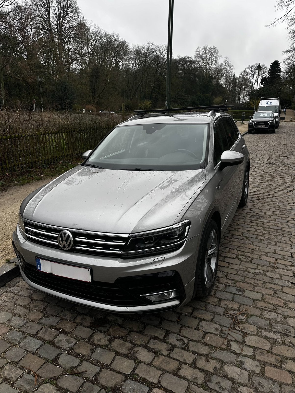 Volkswagen Tiguan R-Line, Autos, Cuir, Argent ou Gris, Achat, 2220 kg
