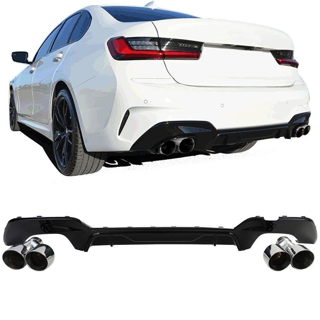 M3 Look Uitlaat Diffuser Voor Bmw 3 Serie G20 G21 M Pack, Envoi