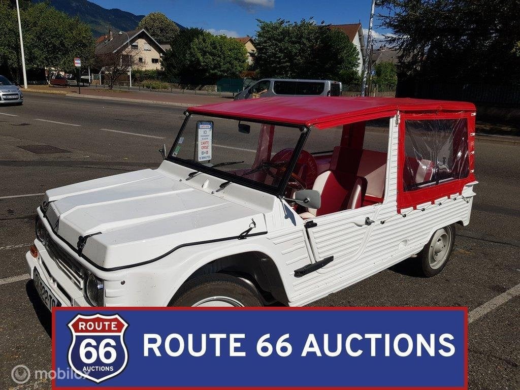 Citroën Méhari | 1974 | Route 66 Auctions, Auto's, Citroën, Zwart, Bedrijf, Handgeschakeld