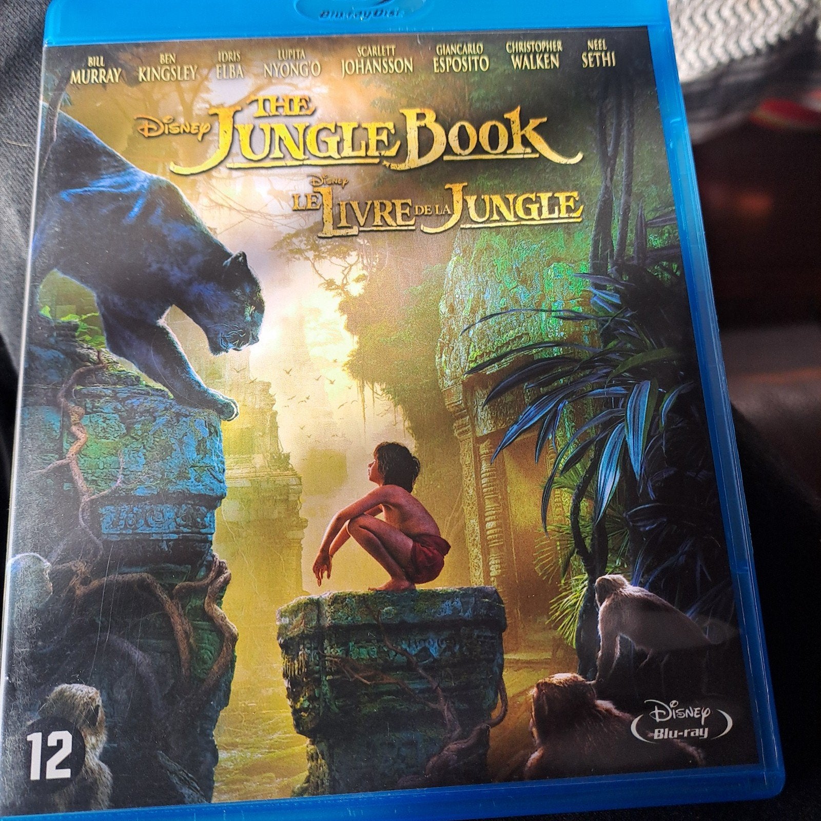 Disney The Jungle Book Blu Ray, comme neuf, sans rayures, CD & DVD, Enlèvement ou Envoi, Néerlandais, Comme neuf, Blu-ray