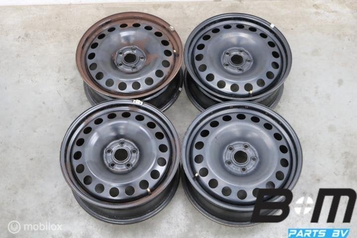 Org 18 inch stalen velgen VW ID3 / Golf 8 / A3 8Y 1EA601027, Autos : Pièces & Accessoires, Pneus & Jantes, Utilisé, Jante(s)