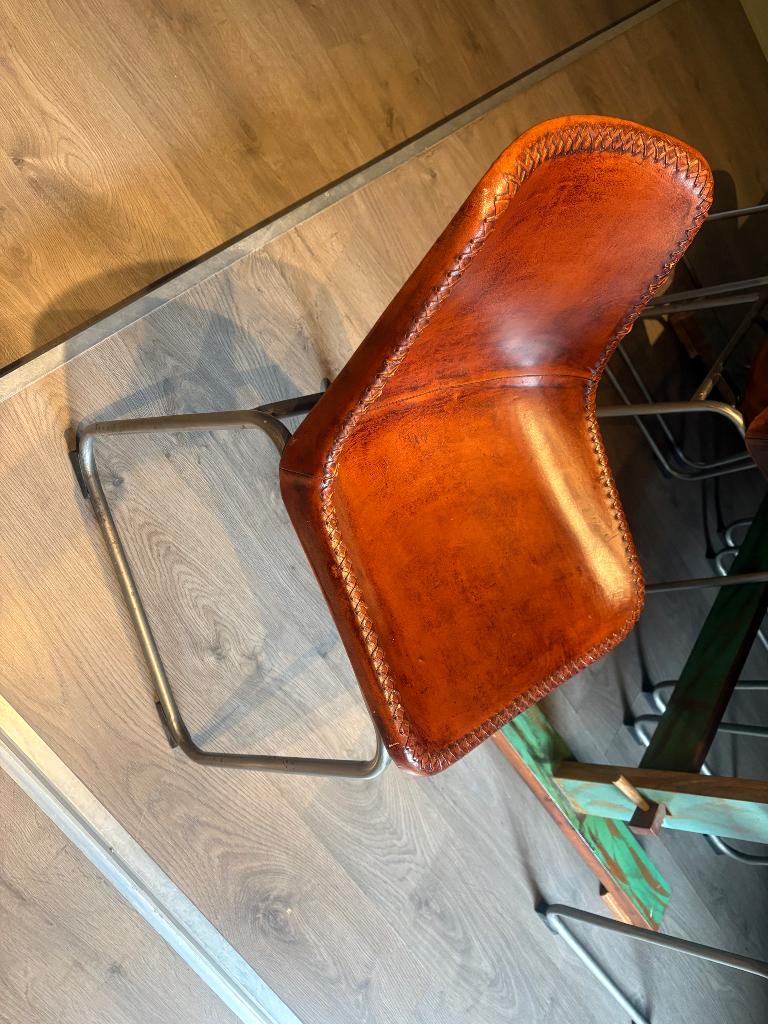 Stoelen, Ophalen, Zo goed als nieuw, Bruin, Vijf, Zes of meer stoelen