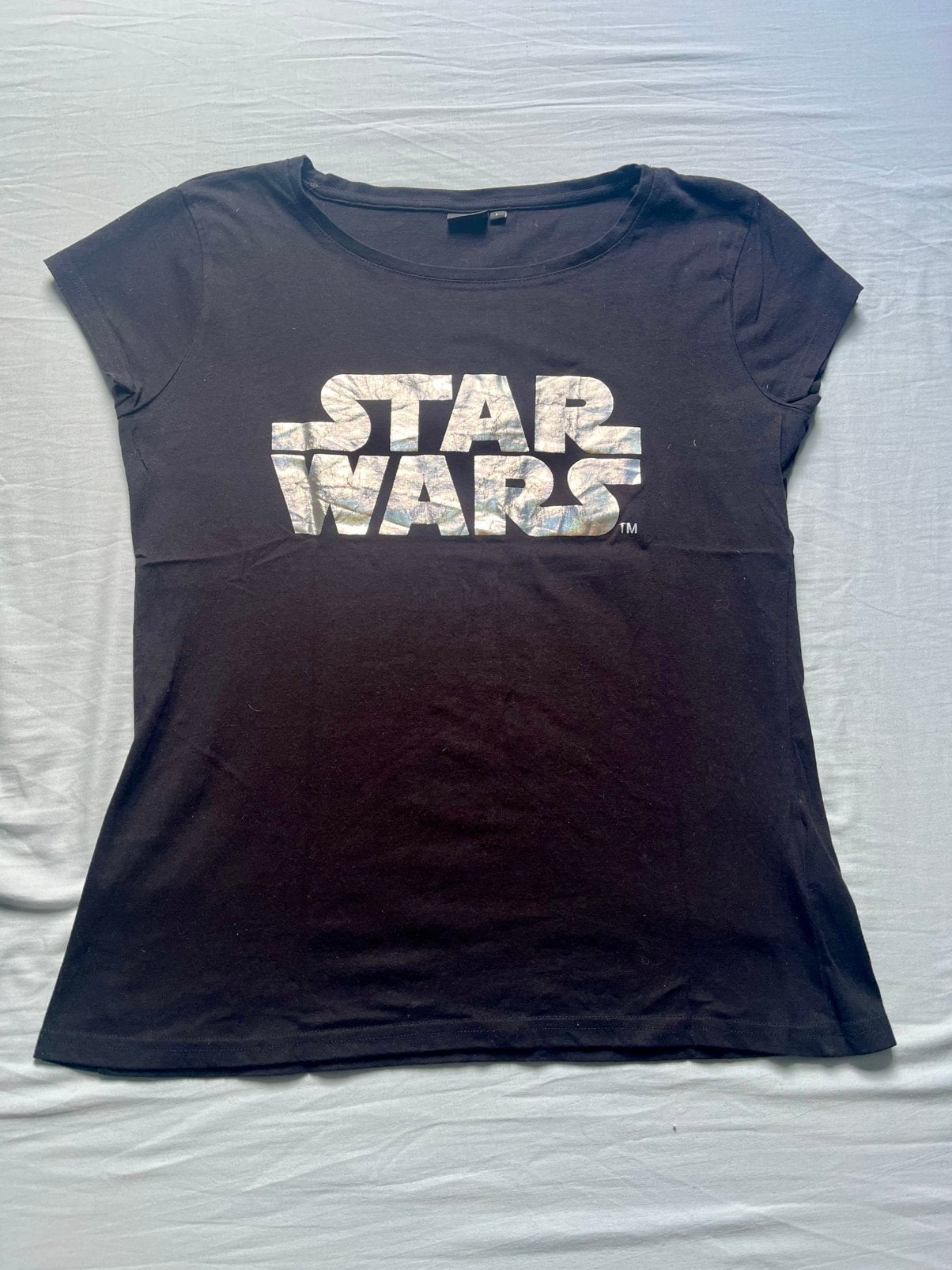 Star Wars T-shirt Zwart - Maat M, Manches courtes, Taille 38/40 (M), Enlèvement ou Envoi, Comme neuf