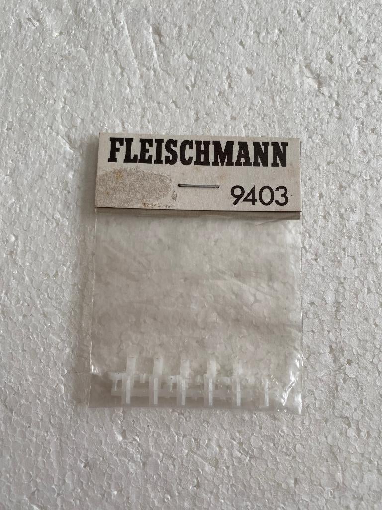 FLEISCHMANN PICCOLO - ÉCLISSES ISOLANTES, Neuf, Fleischmann, Rails, Courant continu