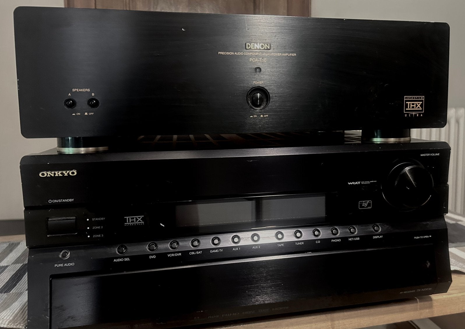 Récepteur AV ONKYO avec amplificateur de puissance double, TV, Hi-fi & Vidéo, Amplificateurs & Ampli-syntoniseurs, Comme neuf