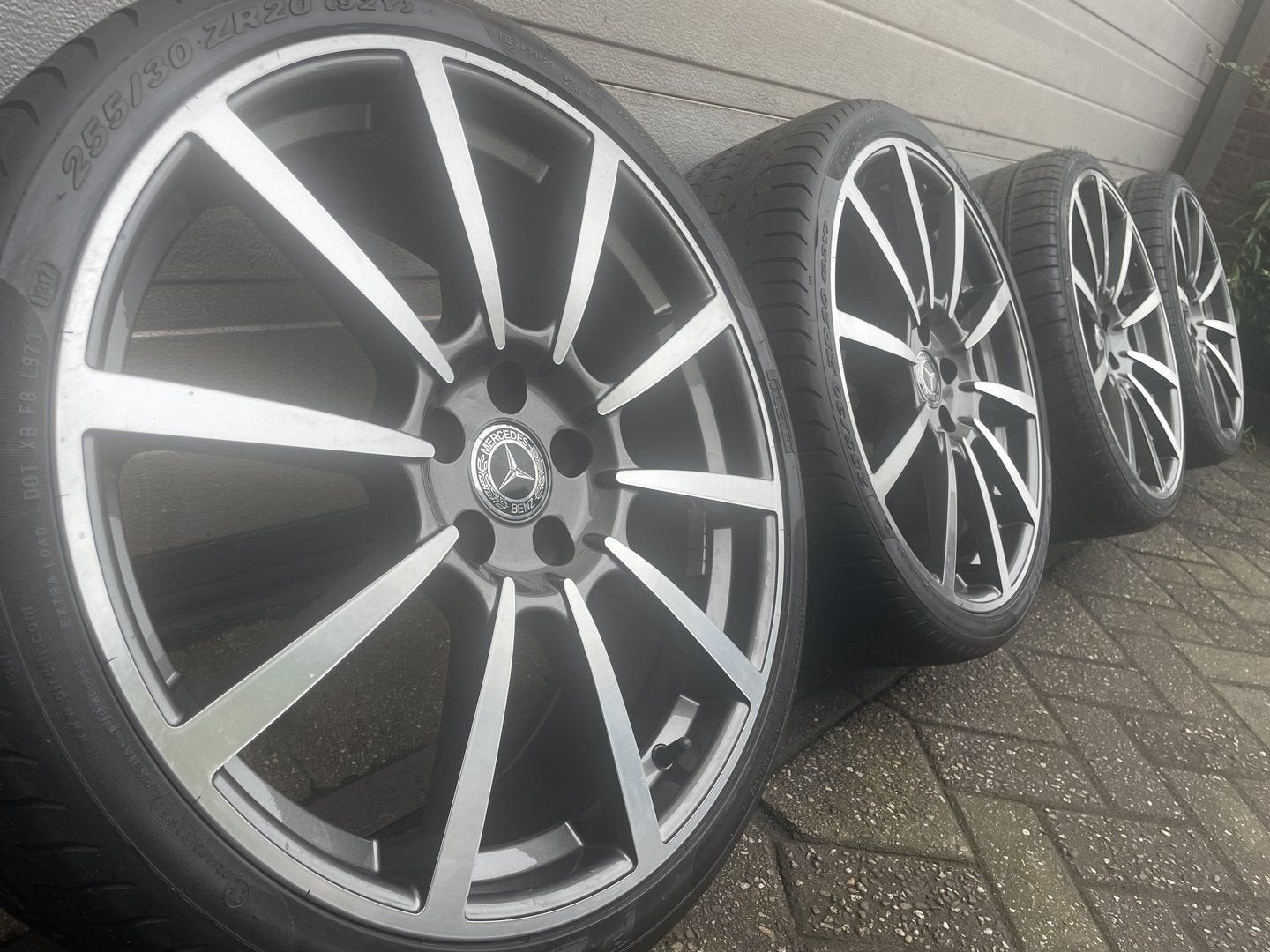 20 inch Mercedes SL55 SL500 CLS 63 55 W219 AMG velgen, Auto-onderdelen, Banden en Velgen, 245 mm, -, -, Banden en Velgen