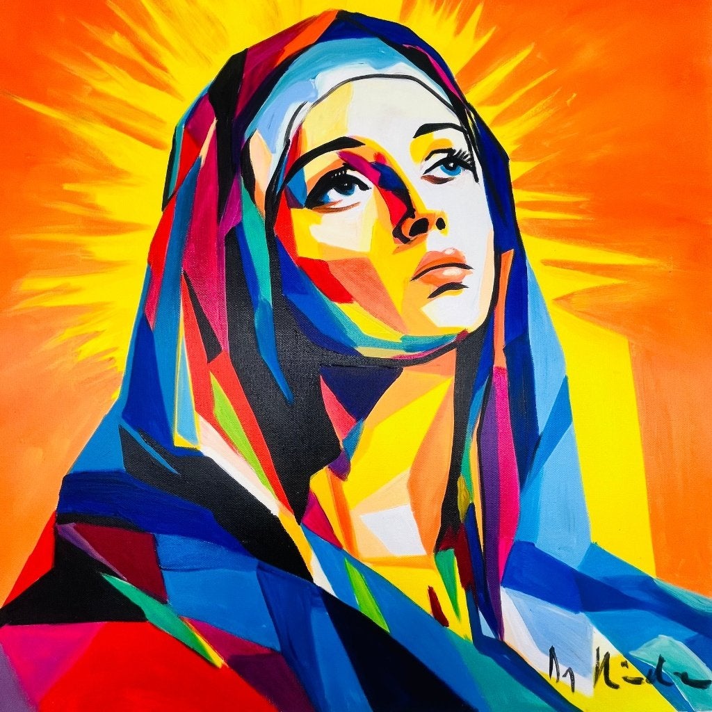 Dr. Hide - Spirit 2059, Textile, Enlèvement ou Envoi, Peinture acrylique, Certificat d'authenticité