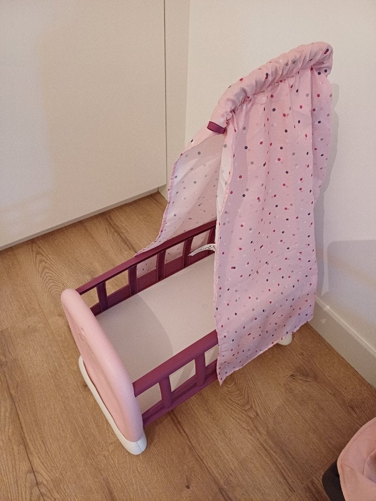 Poppenwieg met hemel, Kinderen en Baby's, Ophalen, Gebruikt, Babypop