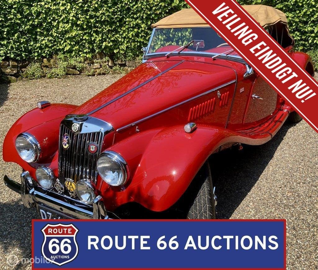 MG TF 1250 | 1955 | Route 66 Auctions, Autos, Achat, Entreprise, Boîte manuelle, Autre carrosserie