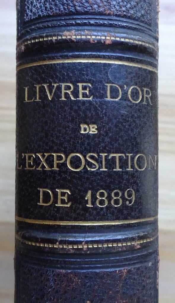 Livre d'or de l'exposition mondiale à Paris 1889, Enlèvement ou Envoi