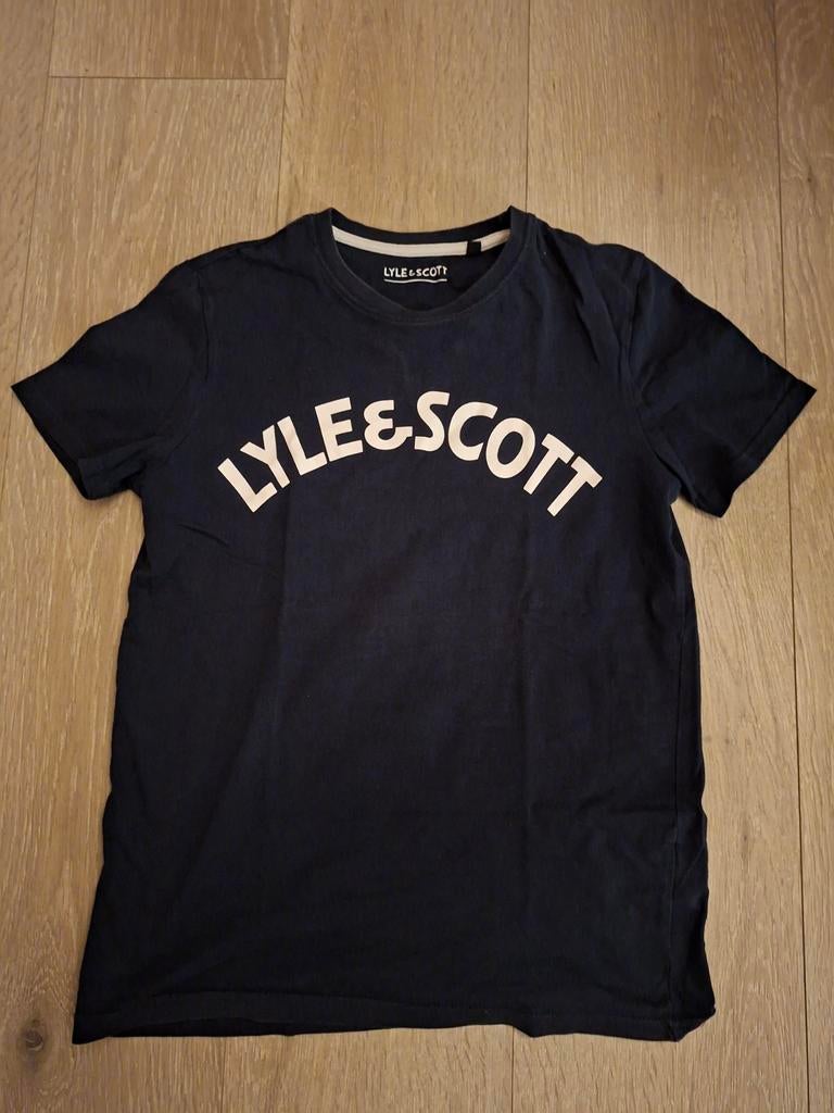 Lyle & Scott blauw T-Shirt  junior 14/16jaar, Ophalen of Verzenden, Blauw