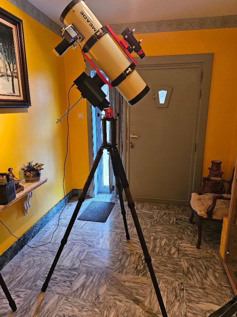Heavy duty VX DIY Goto Mount met direct drive, 80 tot 200 mm, Nieuw, Met statief, Spiegeltelescoop (reflector)
