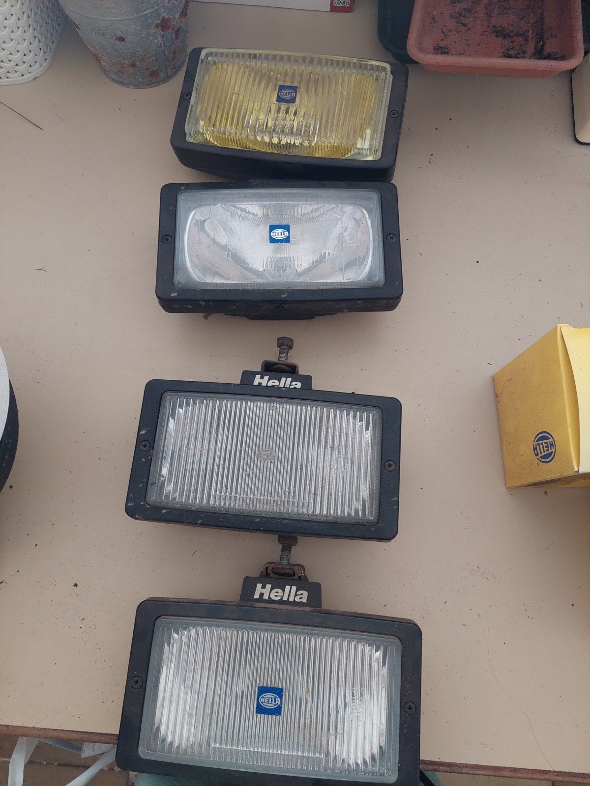Hella lampen, Auto-onderdelen, Ophalen, Gebruikt