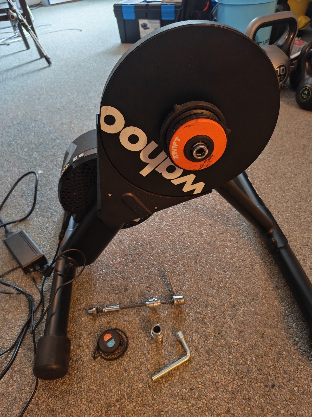 Wahoo kickr core, Ophalen, Zo goed als nieuw