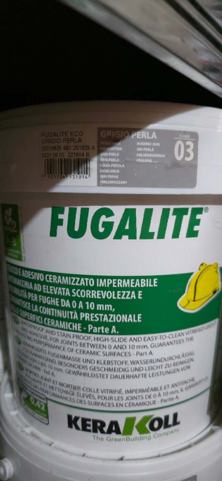 Epoxy pour carrelage kerakoll sika bianco,perla, Enlèvement ou Envoi