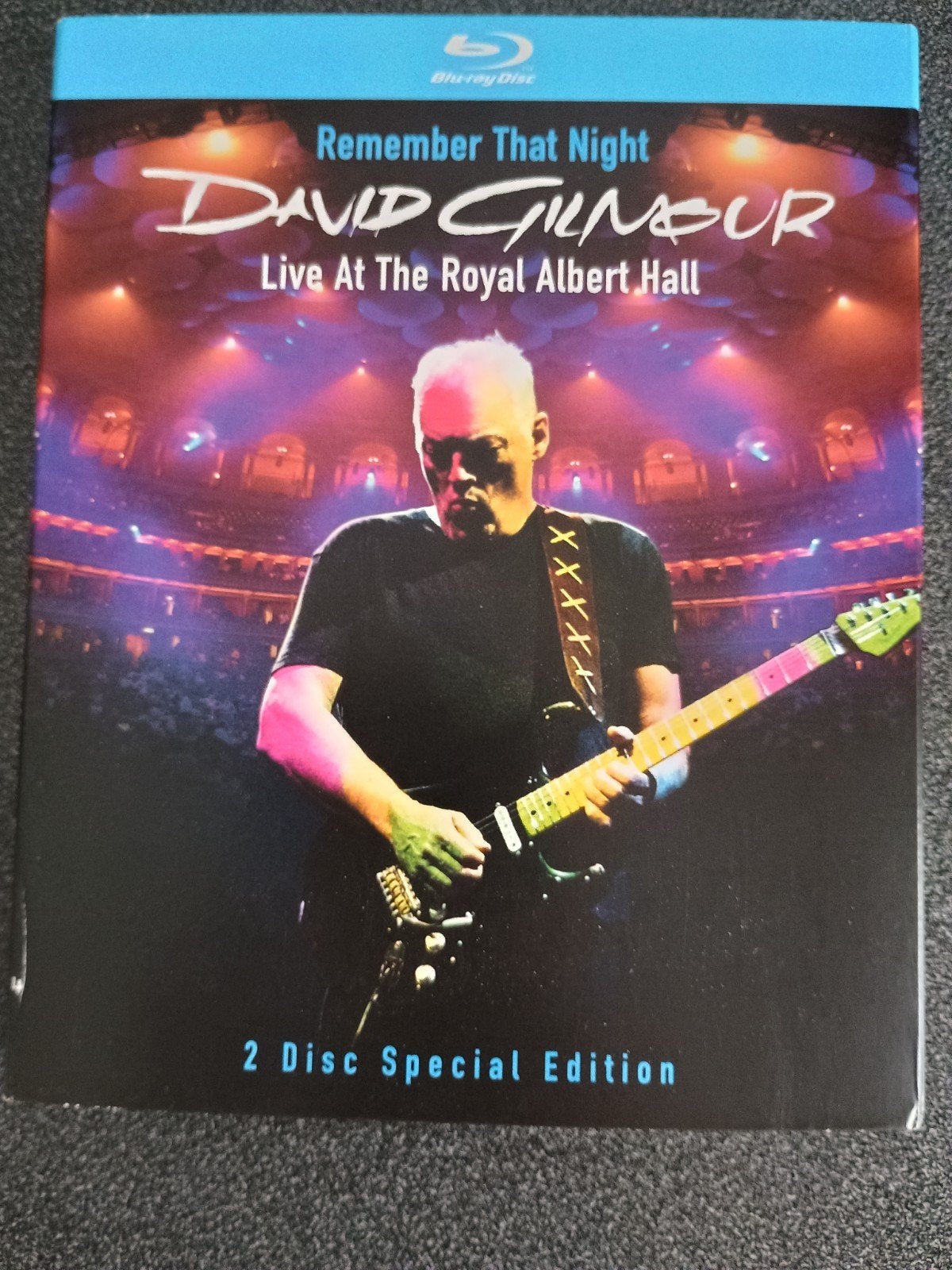 2 BLU RAYSET "DAVID GILMOUR LIVE AT ROYAL ALBERT HALL", Muziek en Concerten, Alle leeftijden, Concert, Ophalen of Verzenden