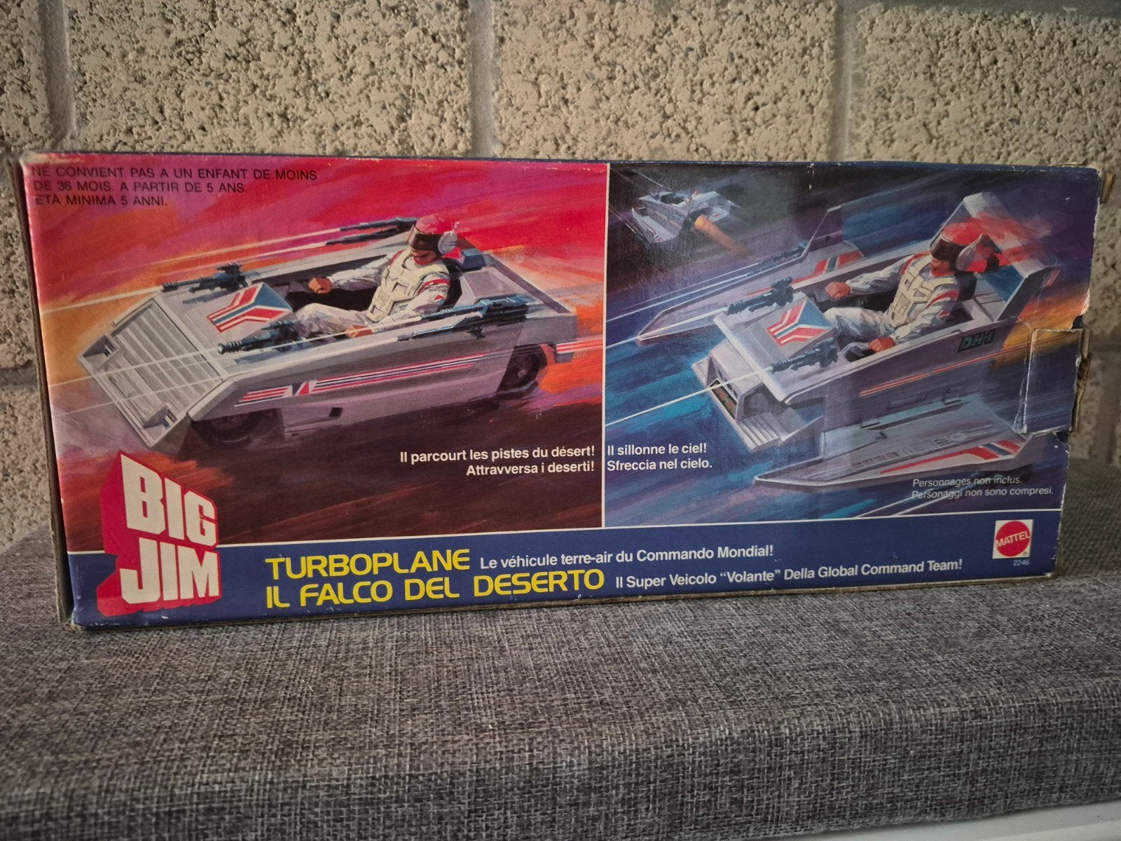 Big Jim Desert Hawk mattel, Enlèvement ou Envoi, Utilisé