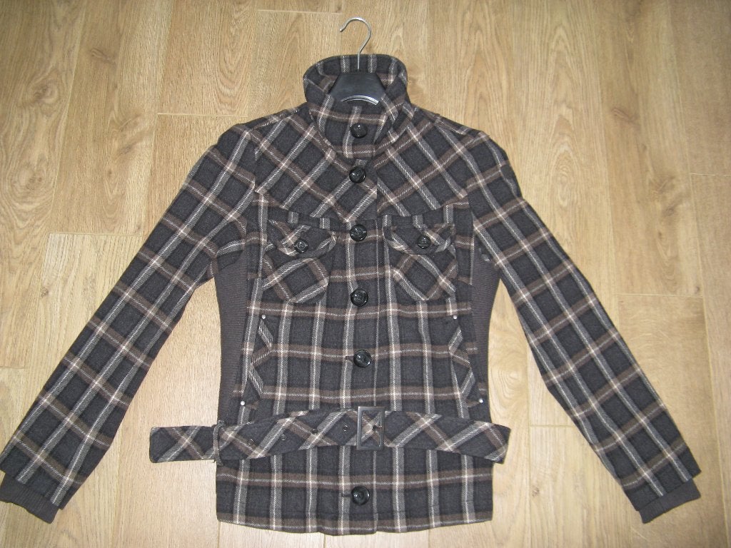 Manteau d'hiver en laine, taille 38, Mexx, bon état, Envoi, Porté, Taille 38/40 (M), Gris
