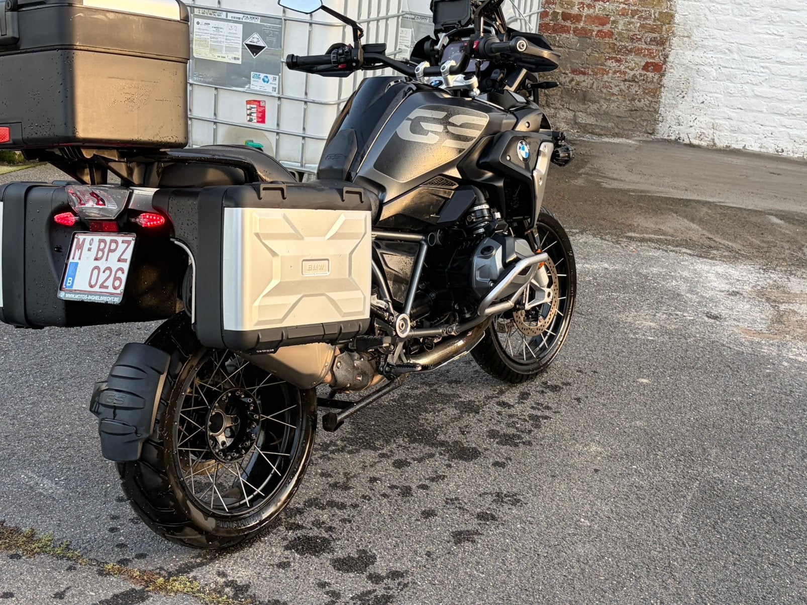 Bmw GS 1250 triple black bwj 2022, Motoren, Ophalen, Gebruikt