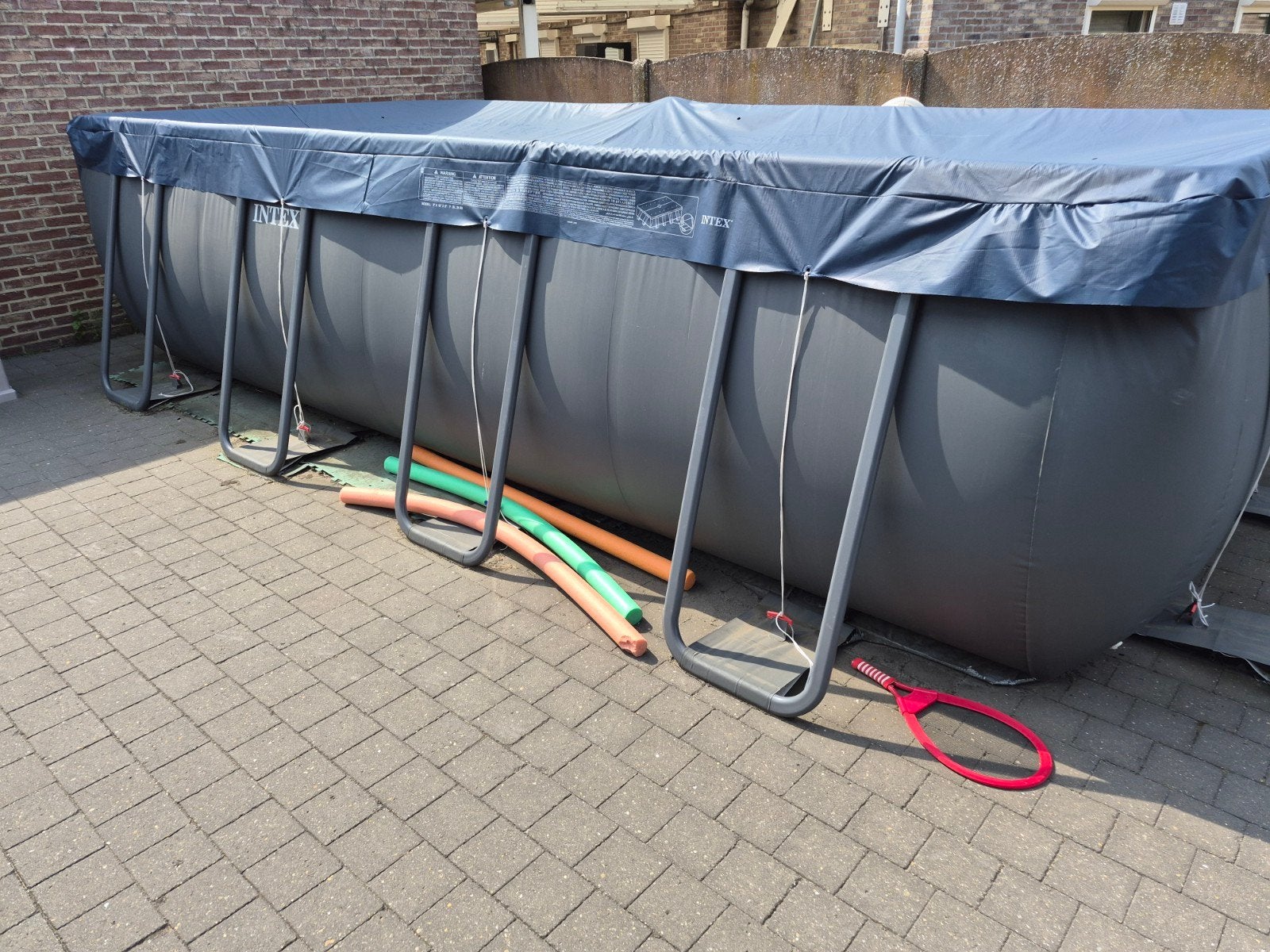 zwembad intex met warmtepomp en toebehoren, Tuin en Terras, Ophalen