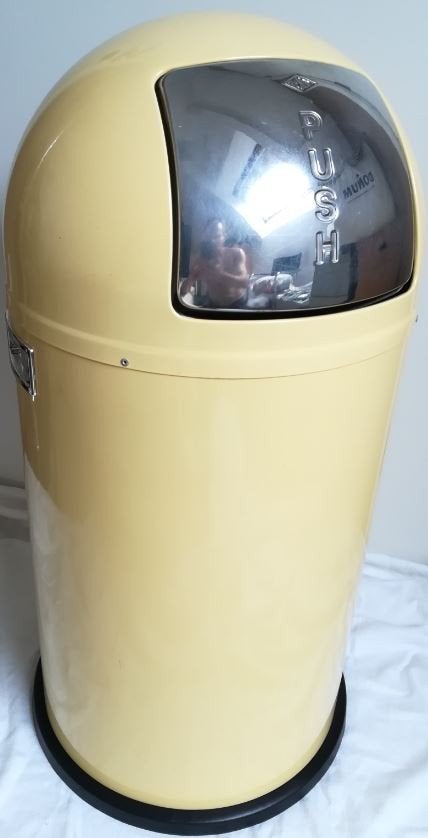 Wesco Pushboy pushcan 50L, Ophalen, Kunststof, Nieuw, 40 liter of meer