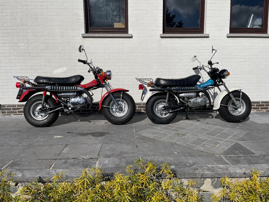 Suzuki RV 90x2 met wisselstukken, Motoren, Motoren | Suzuki, Bedrijf, 89 cc