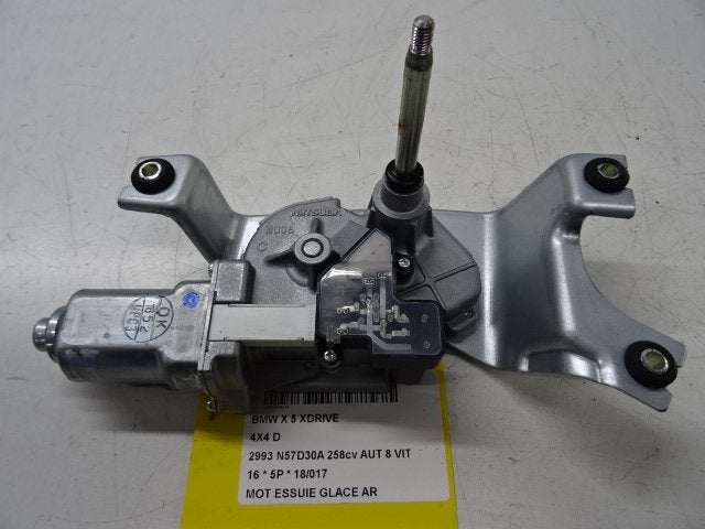 MOTEUR ESSUIE-GLACE ARRIÈRE BMW X5 (F15) (7318710), Mevr. I. Hauben, Utilisé, BMW, Rue de l'Espoir 34 34
4030  GRIVEGNÉE, BE