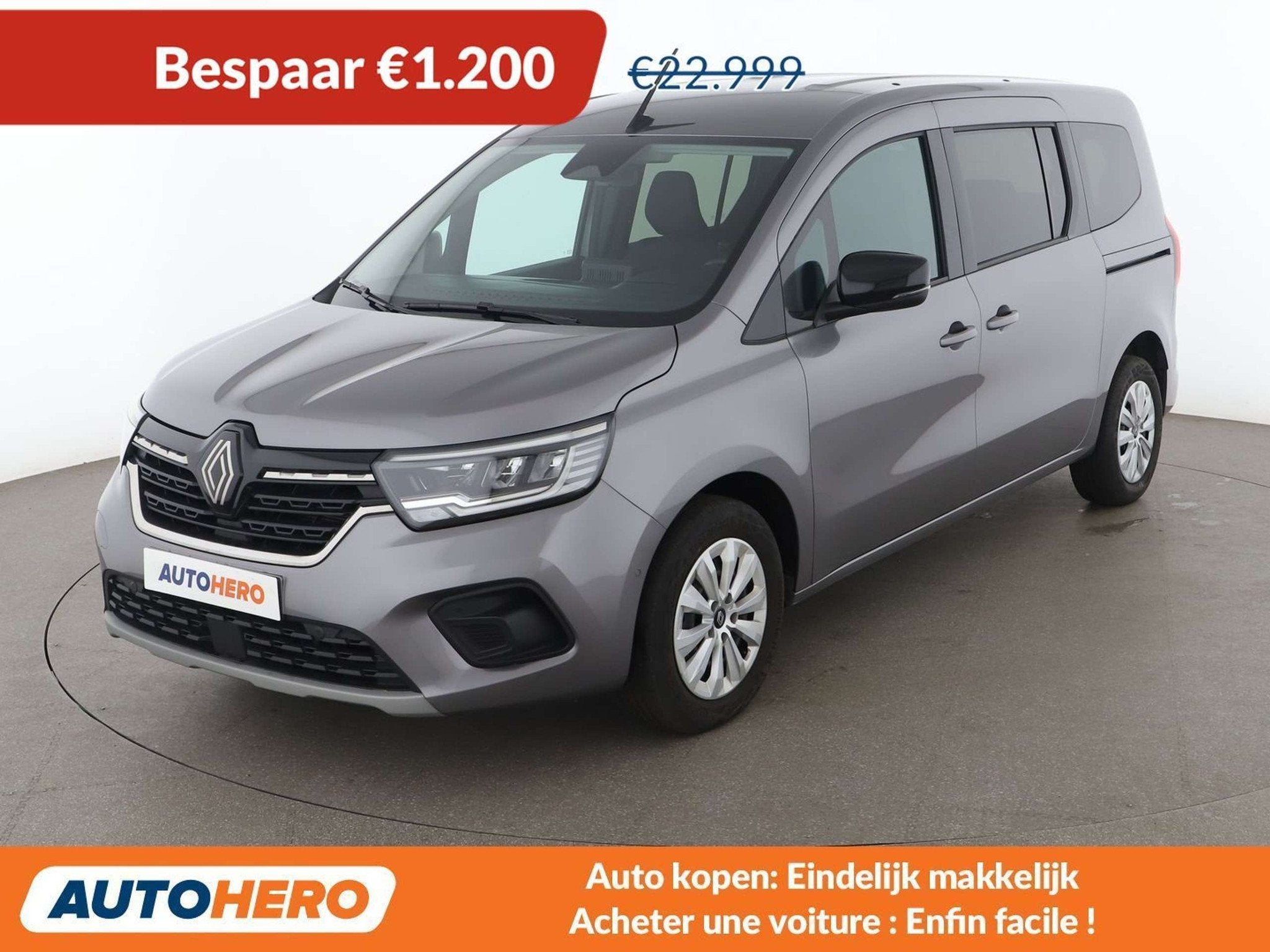 Renault Kangoo 1.5 BLUE dCi Grand Evolution (bj 2024), Auto's, 1828 kg, Stof, Gebruikt, Euro 6