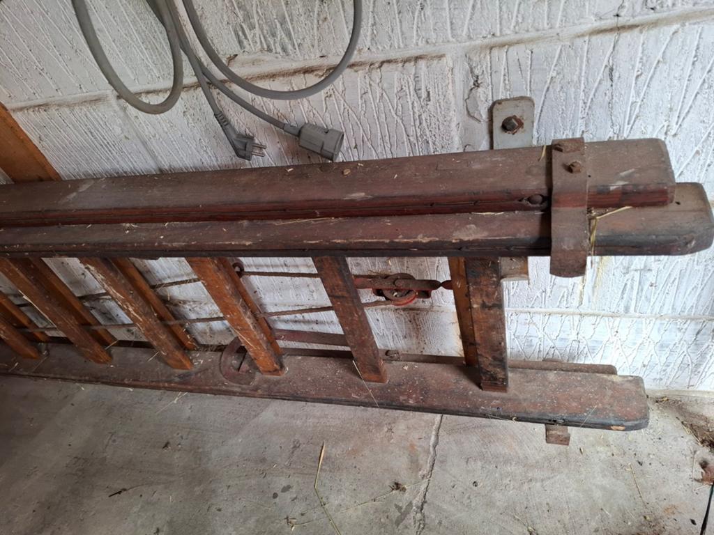 Houten ladder, Doe-het-zelf en Bouw, Ladders en Trappen, Ophalen, Ladder