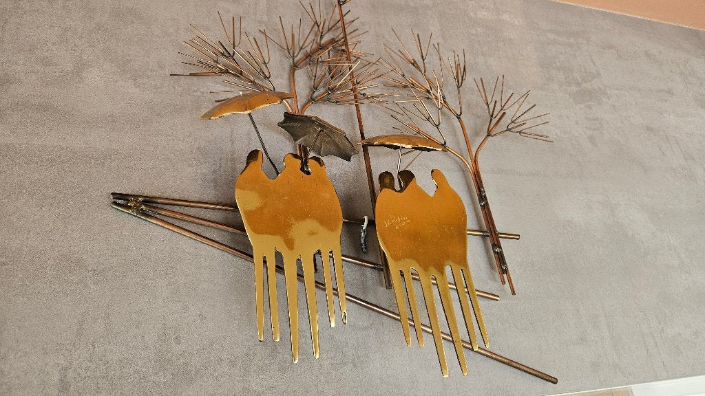 Wanddecoratie, Ophalen, Wandsculptuur, Gebruikt, 58 cm