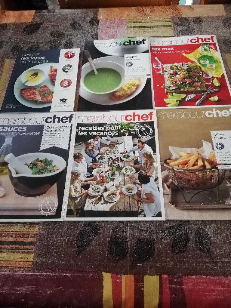 livres de cuisine collection marabout à 1 euro piece, Ophalen, Gelezen