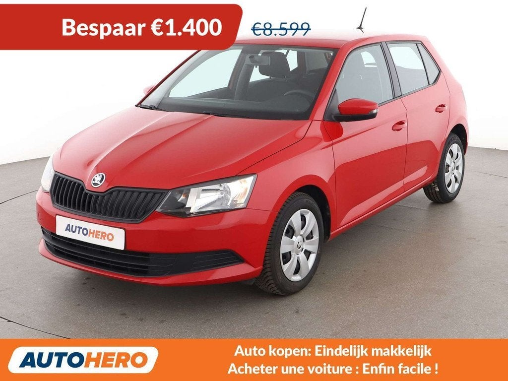 Skoda Fabia 1.0 MPI Active (bj 2016), Auto's, Skoda, Te koop, Fabia, ABS, Airbags, Airconditioning, Boordcomputer, Centrale vergrendeling