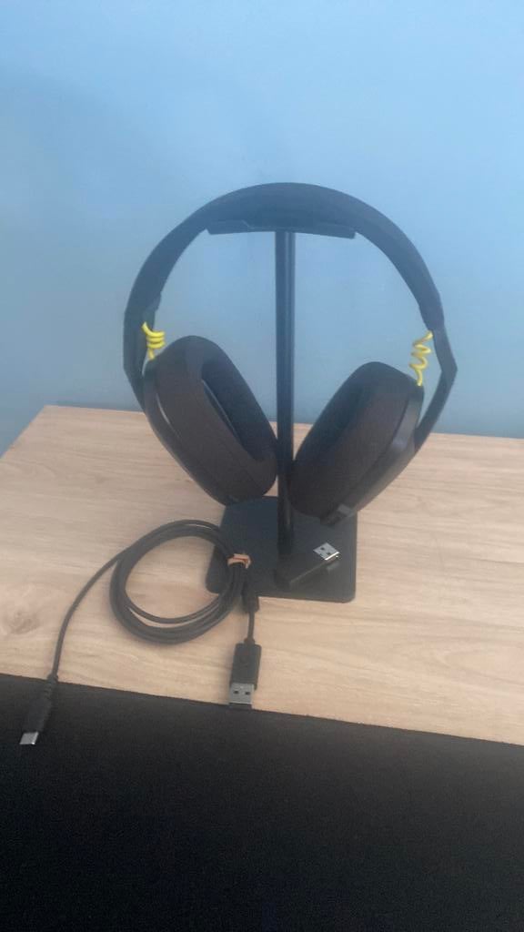 Logitech G435 draadloos met koptelefoon houder, Ophalen, Nieuw, Draadloos, Over-ear