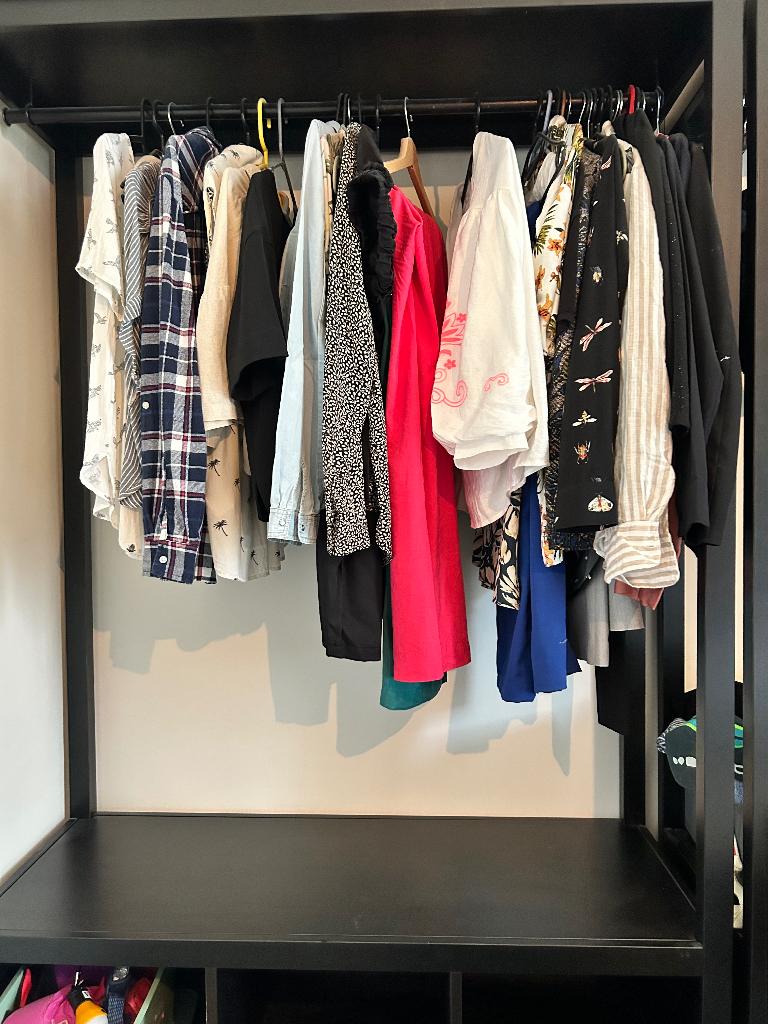 2 Kledingkasten, 25 à 50 cm, Comme neuf, 100 à 150 cm, Modern