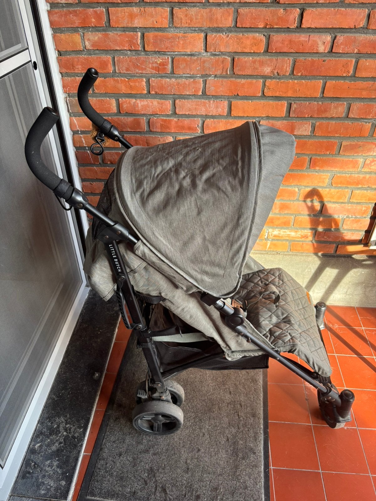 Little dutch - Opvouwbare kinderbuggy - met voetenzak!, Kinderen en Baby's, Ophalen, Gebruikt, Overige merken, Verstelbare rugleuning