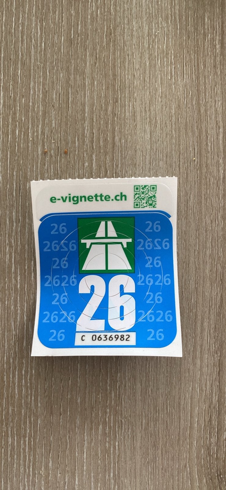 Vignette Suisse 2026 neuve, Tickets & Billets, Vignettes automobiles