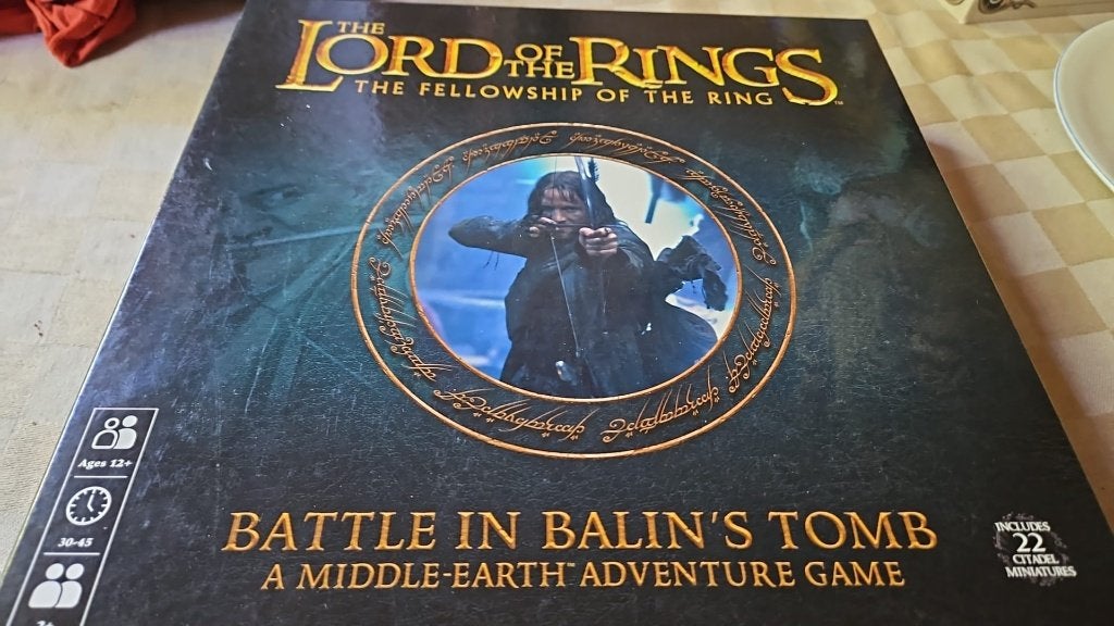 bordspel warhammer Lord of the Rings Balins Tomb, Hobby en Vrije tijd, Een of twee spelers, Ophalen of Verzenden, Nieuw