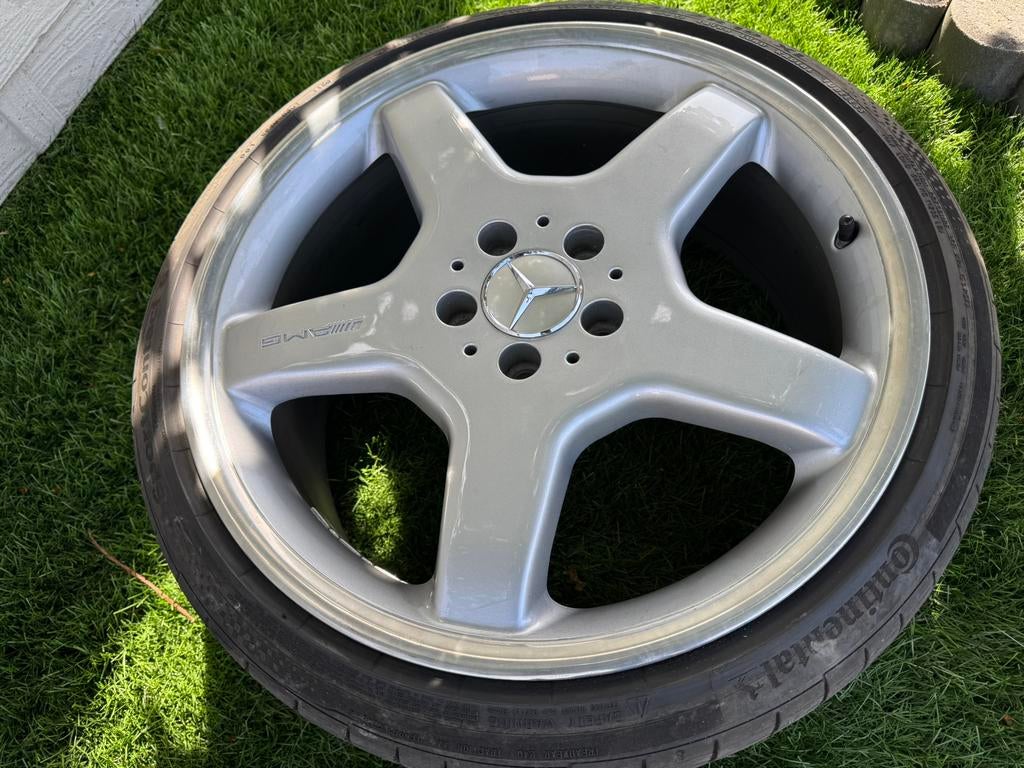 Originele AMG Velgen – 19 Inch Breedset – Uniek & Zeldzaam, Pneus et Jantes, Pneus été, 19 pouces, Enlèvement