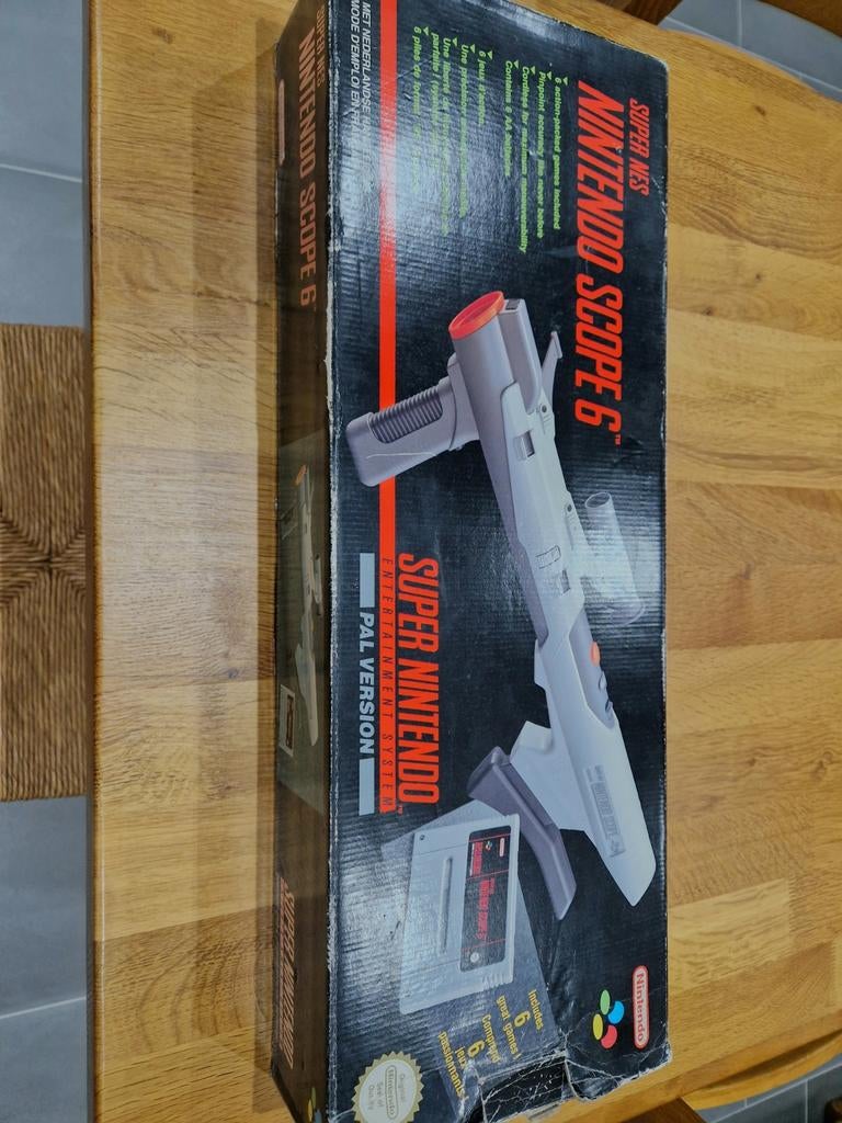 Nintendo scope 6, Ophalen