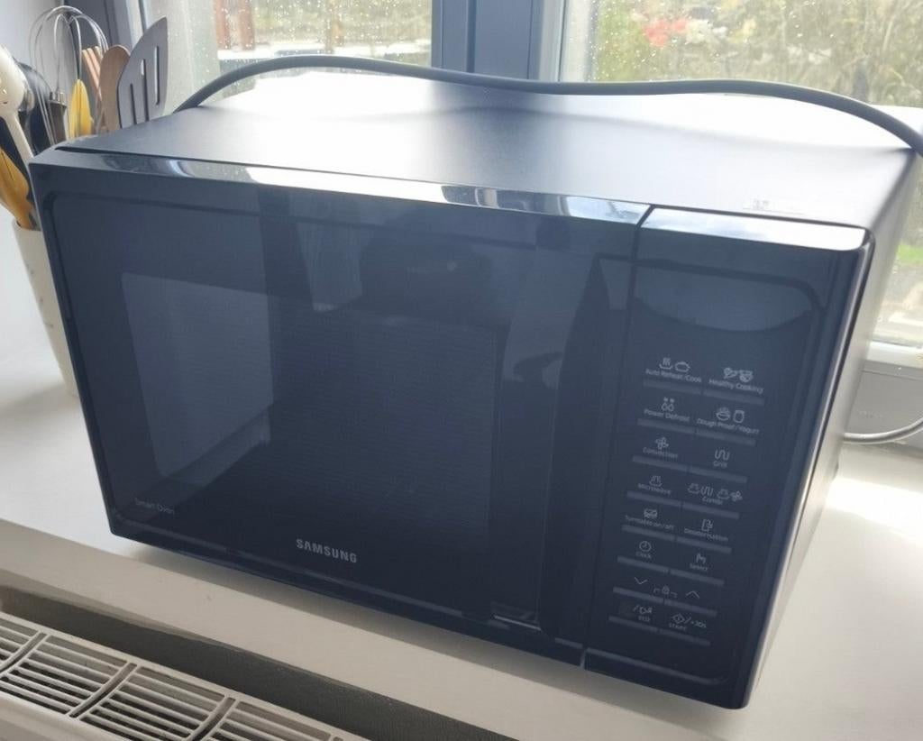 Samsung MC28H5015AK, Ophalen, Microgolfoven, Tussenbouw, Zo goed als nieuw