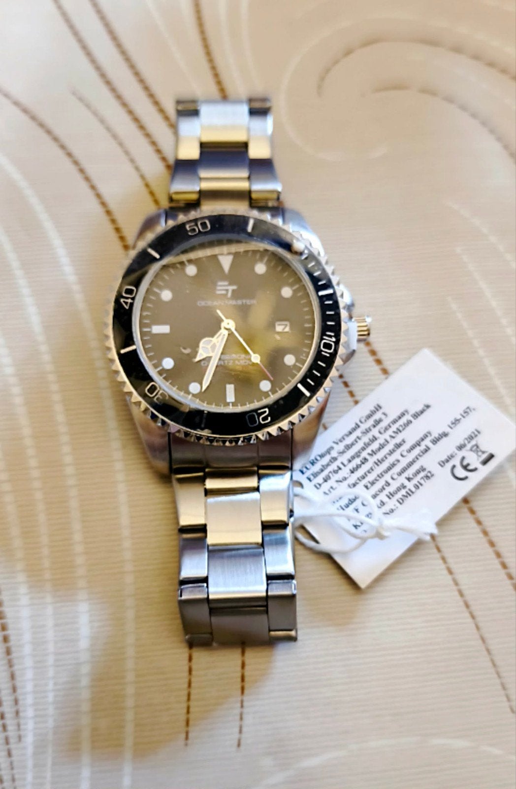 Montre homme, Bijoux, Sacs & Beauté, Montres | Hommes, Enlèvement, Acier, Acier