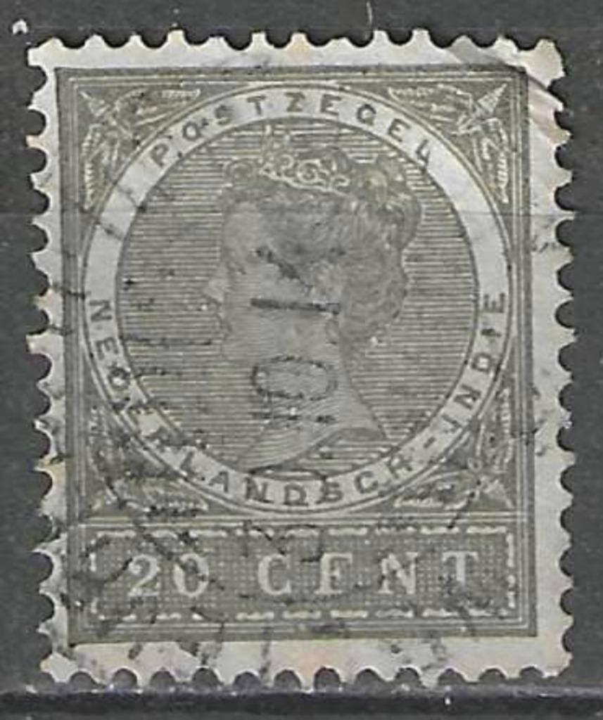 Indes néerlandaises 1903/1908 - Yvert 52 - Wilhelmina (ST), Timbres & Monnaies, Timbres | Asie, Envoi, Affranchi
