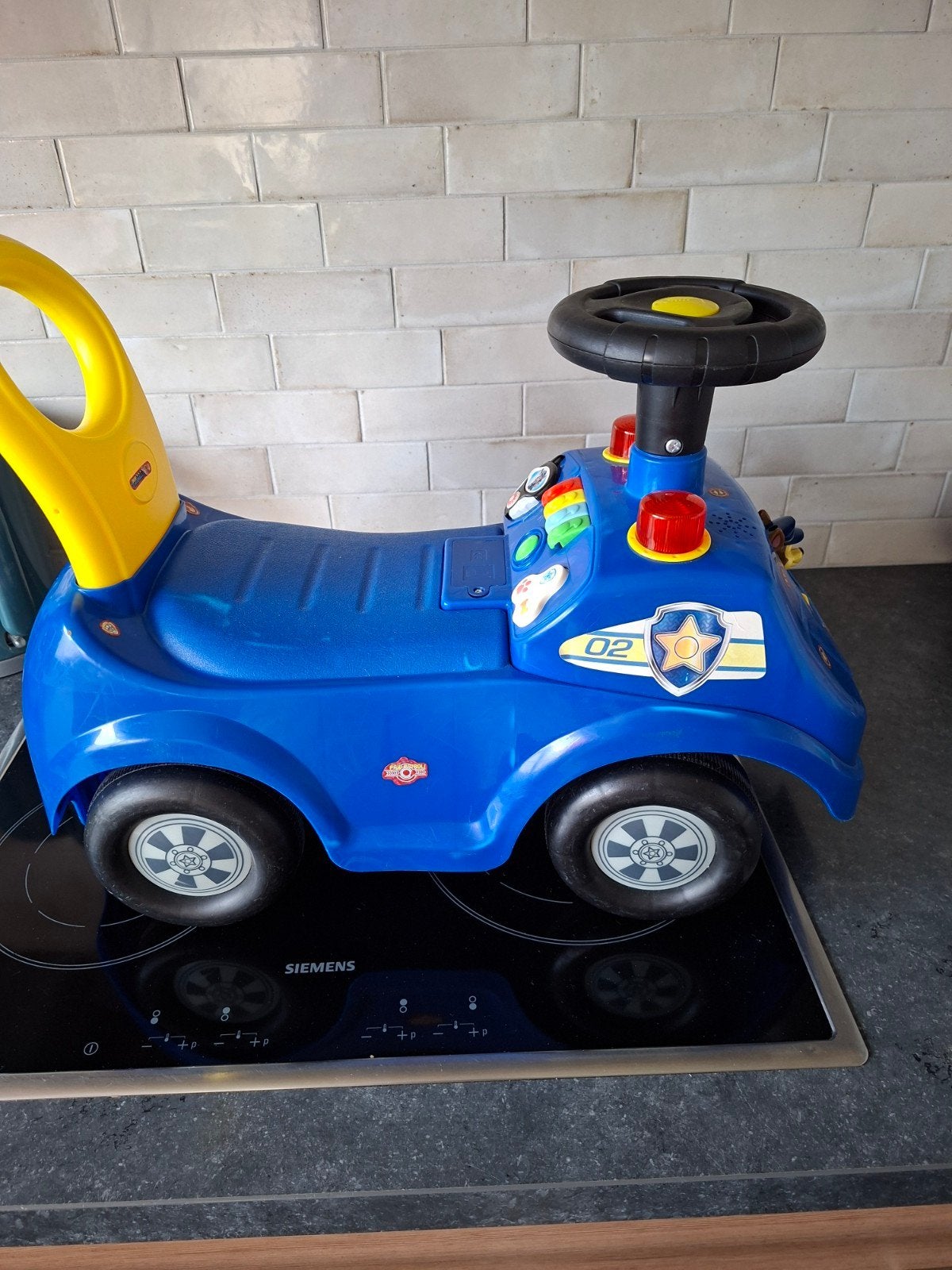 loopauto  peuter, Ophalen, Gebruikt