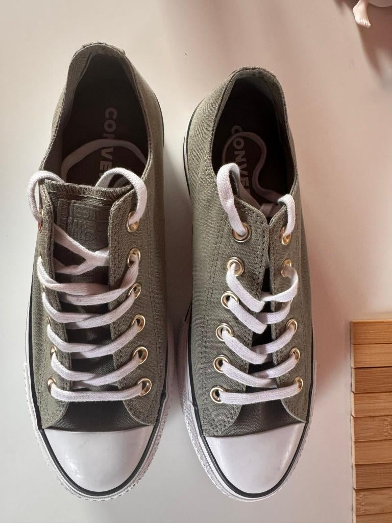 converse all star shoes, Ophalen of Verzenden, Zo goed als nieuw, Converse All Stars, Groen