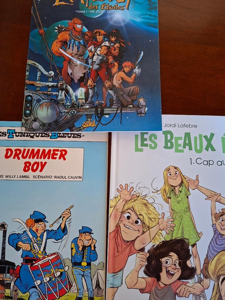 lot bd lambil tarquin jordi lafebre publicitaire, Livres, BD, Plusieurs BD, Envoi, Neuf, Lambil/Cauvin