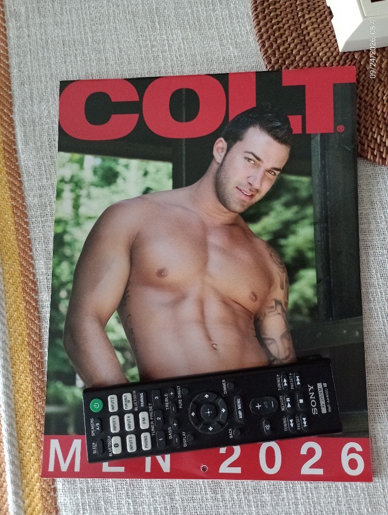 Colt studios men calendrier 2026, Enlèvement ou Envoi, Calendrier annuel, Comme neuf